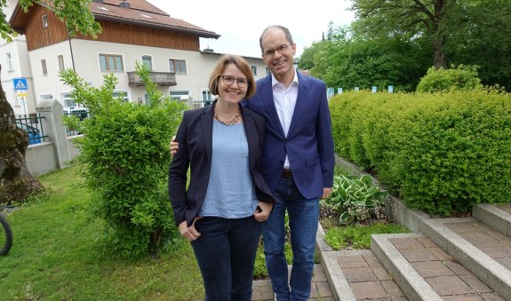 Pfarrer Erwin Sergel und Pfarrerin Anika Sergel-Kohls, © Verena Wolf