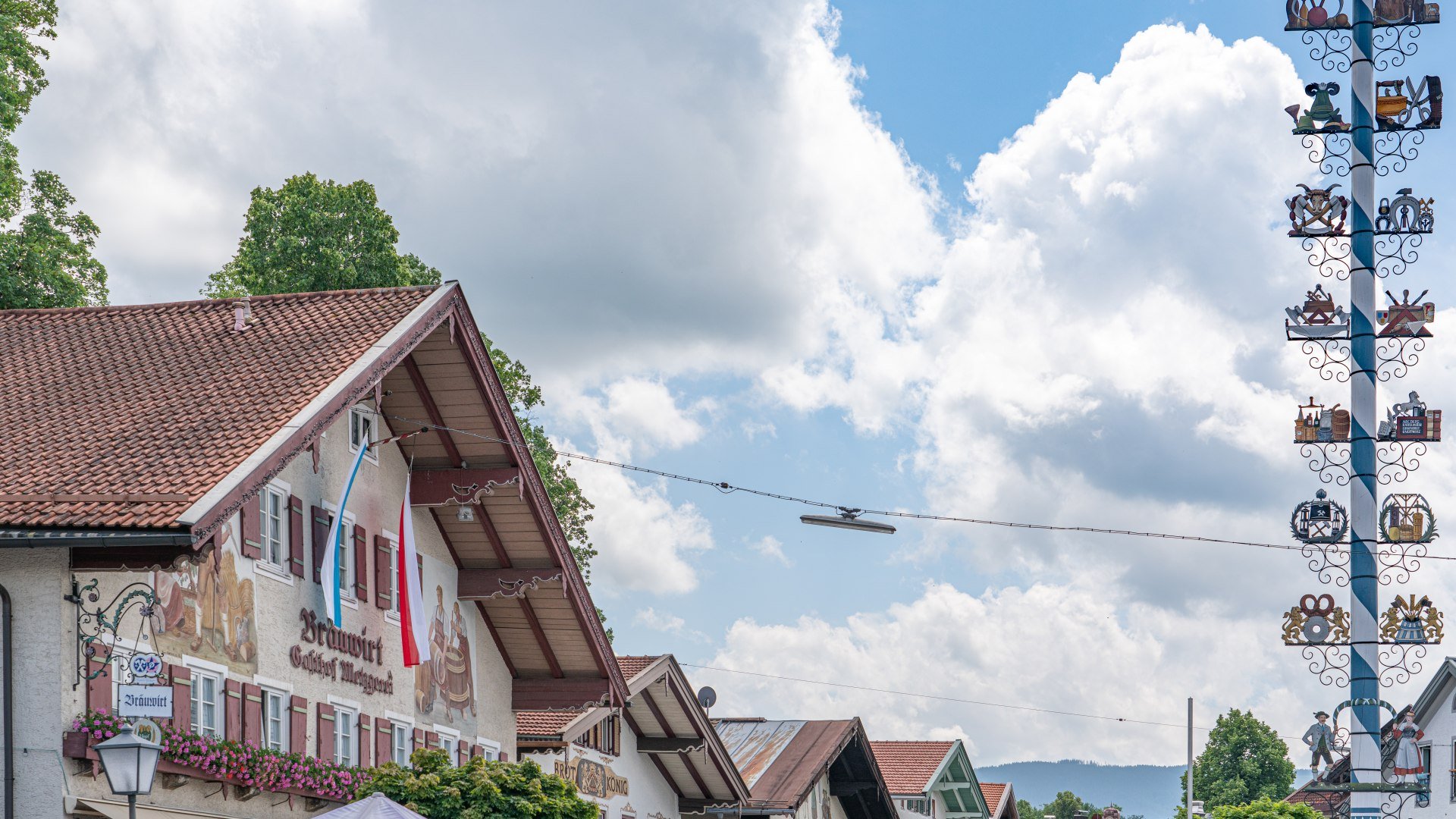 Marktplatz Miesbach, © Stadt Miesbach