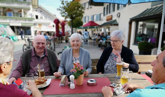 Stammtisch beim Bräuwirt am Miesbacher Markt, © Isabella Krobisch