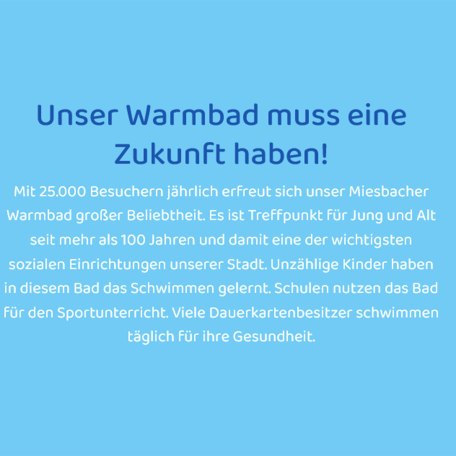 Zukunft Warmbad, © Förderverein Warmbad Miesbach e.V.