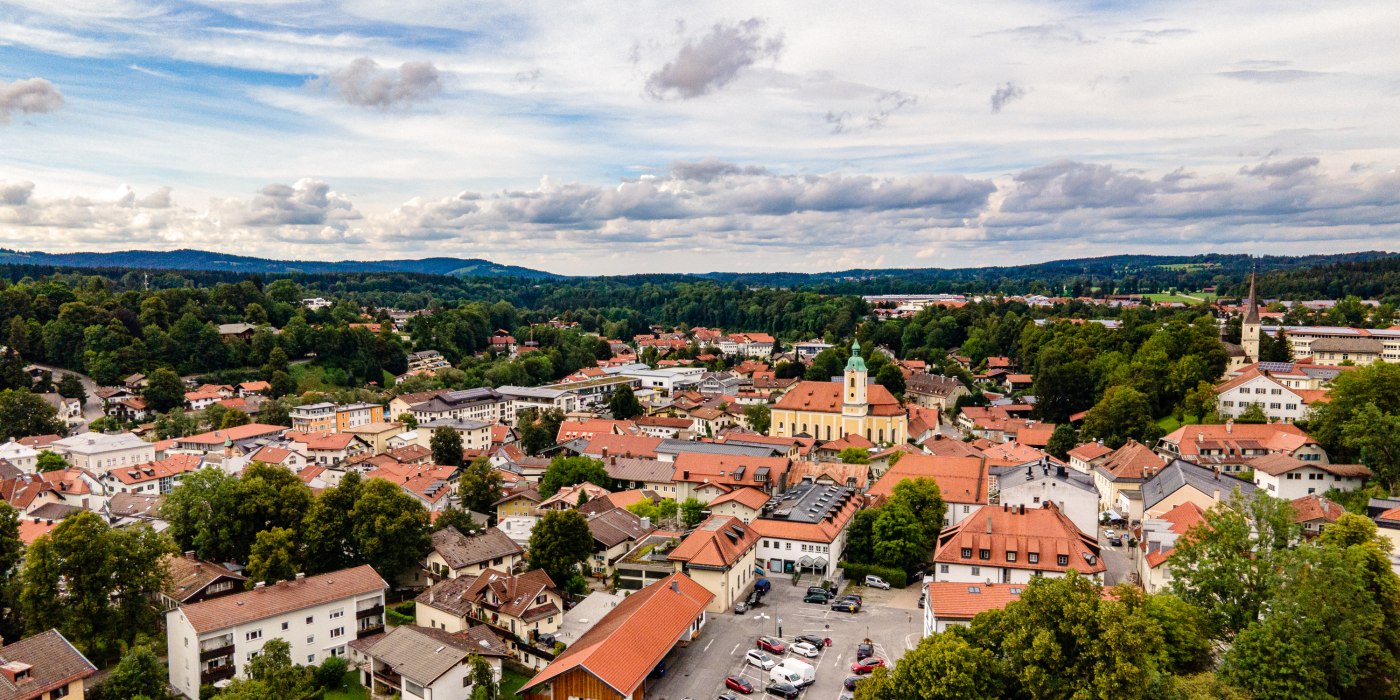 Drohnenaufnahme Miesbach